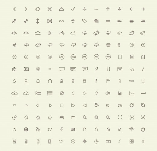 Icon Set (144)